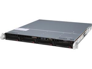 SUPERMICRO SYS-5019S-M 1U Rackmount Server Barebone Single Socket H4 (LGA 1151) Intel C236 DDR4 2133/1866/1600