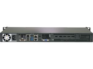 SUPERMICRO SYS-5019C-L 1U Rackmount Server Barebone LGA 1151 Intel C242 DDR4 2666 / 2400 / 2133 MHz ECC SDRAM