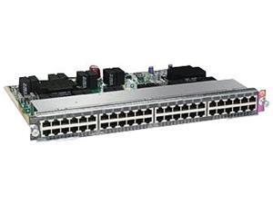 Cisco WS-X4648-RJ45-E-RF 48-Port Catalyst Switch Module Cisco WS-X4648-RJ45-E-RF 48-Port Catalyst Switch Module