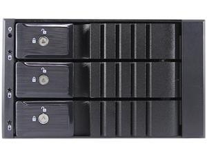 iStarUSA BPN-SEA230HD-BLACK Trayless 2x 5.25" to 3x 3.5" 12Gb/s HDD Hot-swap Rack iStarUSA BPN-SEA230HD-BLACK Trayless 2x 5.25" to 3x 3.5" 12Gb/s HDD Hot-swap Rack