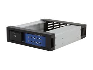 iStarUSA BPN-DE110SS-BLUE Trayless 5.25" to 3.5" SATA SAS 6 Gbps HDD Hot-swap Rack