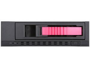 iStarUSA T-7M1HD-RED 5.25" to 3.5" 2.5" 12Gb/s HDD SSD Hot-swap Rack (Red Tray)