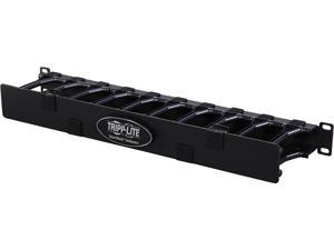 TRIPP LITE SRCABLEDUCT1UHD 1U High Capacity Horizontal Cable Manager (Finger duct with dual-hinge cover) TRIPP LITE SRCABLEDUCT1UHD 1U High Capacity Horizontal Cable Manager (Finger duct with dual-hinge cover)