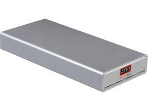 ATTO TLNQ-3402-D00 40Gb/s Thunderbolt 3 (2-port) to 40 GbE (2-Port) (Includes QSFPs) ATTO TLNQ-3402-D00 40Gb/s Thunderbolt 3 (2-port) to 40 GbE (2-Port) (Includes QSFPs)