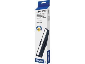 EPSON S015337 Ribbon, Black Black