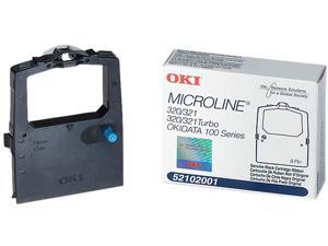 Oki Data 52102001 Ribbon for MICROLINE 186, 320 Turbo - Black