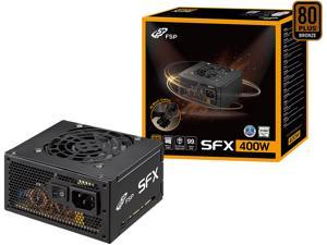 FSP 400W Micro ATX12V / SFX12V 80 PLUS BRONZE Certified Active PFC Power Supply with Intel Haswell Ready (FSP400-60GHS(85)-R1)
