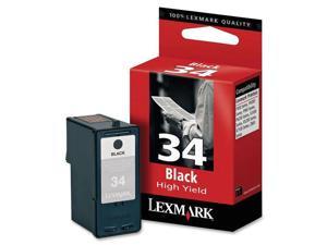 Lexmark 34 High Yield Ink Cartridge - Black