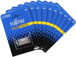 Fujitsu CR123A(10B)FJ-EXC 10-pack CR123A Batteries