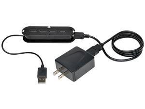 Tripp Lite U222-004-R 4-Port USB2.0 Certified Ultra-Mini Hub