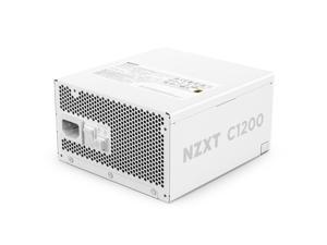 NZXT ATX 3.1 1200 Watt 80 Plus Gold Fully Modular Low-Noise Power Supply - White - PA-2G2BW-US