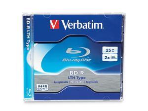 Verbatim 25 GB 2X BD-R LTH Single Jewel Case Disc (use w/LTH Compat Drive) 96569 Verbatim 25 GB 2X BD-R LTH Single Jewel Case Disc (use w/LTH Compat Drive) 96569