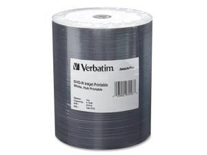Verbatim 4.7GB 16X DVD-R Inkjet Printable 100 Packs Media Model 97016