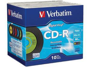 Verbatim 700MB 52X CD-R 10 Packs CD-R Media Model 94439 Verbatim 700MB 52X CD-R 10 Packs CD-R Media Model 94439