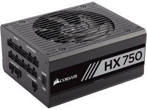 CORSAIR HX Series HX750 CP-9020137-NA 750 W ATX12V v2.4 / EPS12V 2.92 80 PLUS PLATINUM Certified Full Modular Power Supply