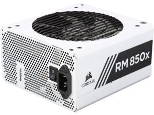 CORSAIR RMx White Series RM850x White (CP-9020188-NA) 850W 80 PLUS Gold Certified, Fully Modular Power Supply, 10 Year Warranty CORSAIR RMx White Series RM850x White (CP-9020188-NA) 850W 80 PLUS Gold Certified, Fully Modular Power Supply, 10 Year Warranty