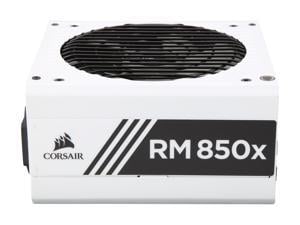 CORSAIR RMx White Series RM850x White (CP-9020188-NA) 850W 80 PLUS Gold Certified, Fully Modular Power Supply, 10 Year Warranty