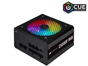 CORSAIR CX-F RGB Series CX550F RGB 550W 80 PLUS Bronze Fully Modular ATX Power Supply, CP-9020216-NA CORSAIR CX-F RGB Series CX550F RGB 550W 80 PLUS Bronze Fully Modular ATX Power Supply, CP-9020216-NA