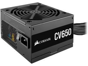 CORSAIR CV Series CV650 CP-9020236-NA 650W ATX12V / EPS12V 80 PLUS BRONZE Certified Non-Modular Active PFC Power Supply CORSAIR CV Series CV650 CP-9020236-NA 650W ATX12V / EPS12V 80 PLUS BRONZE Certified Non-Modular Active PFC Power Supply