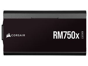 CORSAIR RMx SHIFT Series™ RM750x 80 PLUS Gold Fully Modular ATX Power Supply - Modular Side Interface - ATX 3.0 & PCIe 5.0 Compliant -  Zero RPM Fan Mode - 105°C-Rated Capacitors - 80 PLU Power Supply
