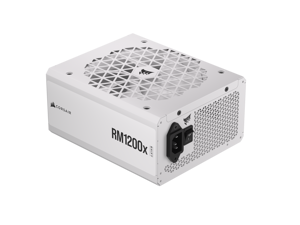 CORSAIR RMx Shift White Series, RM1200x Shift White, 1200 Watt, 80 PLUS GOLD, Fully Modular Power Supply