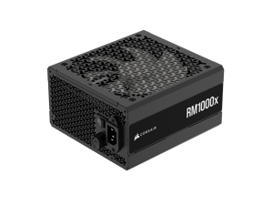 CORSAIR RMx Series RM1000x ATX Power Supply - Fully Modular - ATX 3.1 - PCIe 5.1 - Cybenetics Gold - Low-Noise - Japanese Capacitors - 1000 Watts