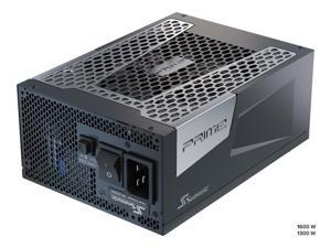 Seasonic PRIME TX-1600, 1600W 80+ Titanium, Full Modular, Fan Control in Fanless, Silent, and Cooling Mode,  Perfect Power Supply for Gaming and High-Performance Systems, SSR-1600TR