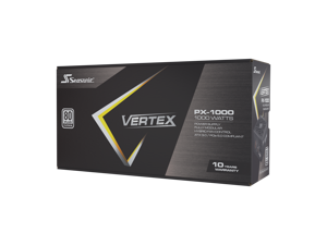 Seasonic VERTEX PX-1000, 1000W 80+ Platinum, ATX 3.0&PCIe 5.0 Ready, Full-M...