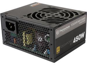 Thermaltake Toughpower SFX/ATX 450W Continuous Power 12V 3.3/ATX 12V 2.4 80 PLUS GOLD Certified Fully Modular Power Supply Skylake C6/C7 Ready PS-STP-0450FPCGUS-G