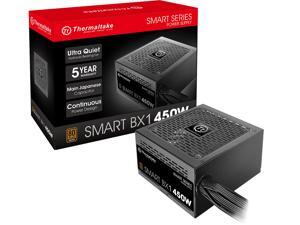 Thermaltake Smart BX1 450W Bronze SLI/ CrossFire Ready Continuous Power ATX12V V2.3/ EPS V2.92 80 Plus Bronze Certified 5 Year Warranty Non Modular Power Supply PS-SPD-0450NNFABU-1 Thermaltake Smart BX1 450W Bronze SLI/ CrossFire Ready Continuous Power ATX12V V2.3/ EPS V2.92 80 Plus Bronze Certified 5 Year Warranty Non Modular Power Supply PS-SPD-0450NNFABU-1