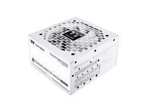 Thermaltake Toughpower GT 850W ATX 3.1 Snow Standard Power Supply; 80 Plus Gold Efficiency; Smart Zero Fan; Native 450W PCIe 5.1 Connector; PS-TPT-0850FNFAGU-W
