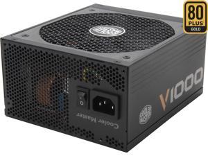 Cooler Master V1000 - Fully Modular 1000W 80 PLUS Gold PSU with Silencio FP Silent 135mm fan Cooler Master V1000 - Fully Modular 1000W 80 PLUS Gold PSU with Silencio FP Silent 135mm fan