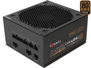 Rosewill Hive Series 550W Modular Gaming Power Supply, 80 PLUS Bronze Certified, Single +12V Rail, SLI & CrossFire Ready - HIVE-550S