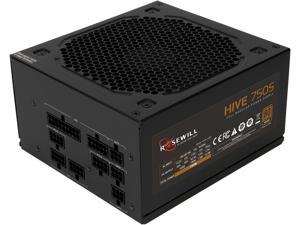 Rosewill Hive Series 750W Modular Gaming Power Supply, 80 PLUS Bronze Certified, Single +12V Rail, SLI & CrossFire Ready - Hive-750