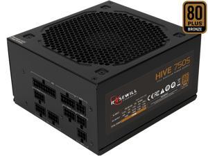 Rosewill Hive Series 750W Modular Gaming Power Supply, 80 PLUS Bronze Certified, Single +12V Rail, SLI & CrossFire Ready - Hive-750