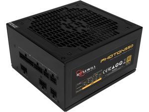 Rosewill Photon-550 550W Full Modular Gaming Power Supply, 80 PLUS Gold Certified, Single +12V Rail