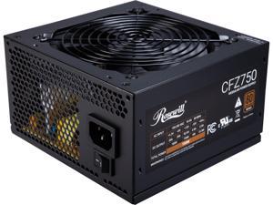 Rosewill CFZ750 750W ATX Semi Modular Gaming Power Supply | 80 PLUS Bronze Certified, Single +12V Rail | Continuous Power SLI & Crossfire Ready