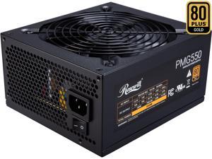 Rosewill PMG 550, 80+ Gold Certified, 550W Fully Modular Power Supply, Low Noise, Black
