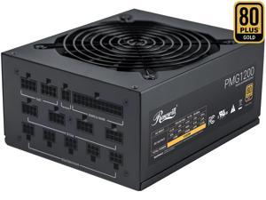 Rosewill PMG 1200, 80+ Gold Certified, 1200W Fully Modular Power Supply, Low Noise, Black