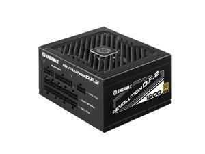 ENERMAX REVOLUTION D.F. 2 1200W Full Modular Power Supply, 80 Plus Gold 1200W, 100% Japanese Capacitors, Low Noise ECO Mode w/FDB Fan, Compact 140mm Size, ATX Power Supply