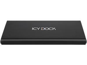 ICY DOCK ICYNano MB861U31-1M2B M.2 Black 1 x M.2 PCIe NVMe SSD (2230/2242/2260/2280/22110) 1 x USB 3.2 Gen 2 Portable M.2 NVMe PCIe SSD to USB 3.2 Gen 2 (10Gbps) External Enclosure