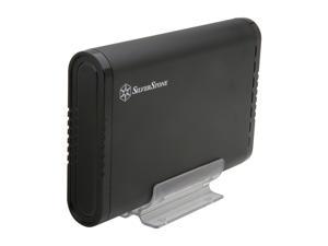SilverStone TS07B 3.5" Black SATA I/II/III USB 3.0 Tool-less Design External Enclosure
