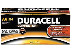 DURACELL Coppertop 15V AA Alkaline Battery 24box