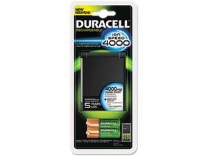 Duracell 80232631 Duracell ION SPEED 4000 Hi-Performance Charger, Includes 2 AA and 2 AAA NiMH Batteries Duracell 80232631 Duracell ION SPEED 4000 Hi-Performance Charger, Includes 2 AA and 2 AAA NiMH Batteries