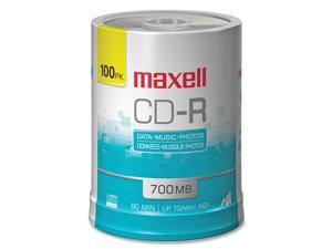 maxell 700MB 48X CD-R 100 Packs Disc Model 648200