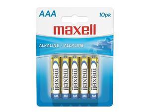 maxell 723810 - LR0310BP 10-pack AAA Alkaline Batteries