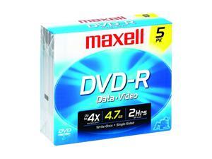maxell 4.7GB 16X DVD-R 5 Packs Disc Model 635042/635030/638002 maxell 4.7GB 16X DVD-R 5 Packs Disc Model 635042/635030/638002