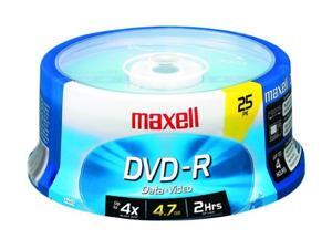 maxell 4.7GB 16X DVD-R 25 Packs Disc Model 635052/638010 maxell 4.7GB 16X DVD-R 25 Packs Disc Model 635052/638010