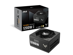 ASUS TUF Gaming 1200W Gold (1200 Watt, ATX 3.0 Compatible Fully Modular Power Supply, 80+ Gold Certified, Military-grade Components, Dual Ball Bearing, Axial-tech Fan, PCB Coating, 10 Year Warranty)