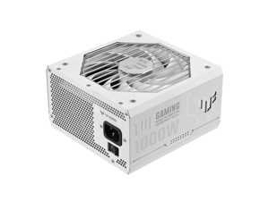 ASUS TUF Gaming 1000W 80+ Gold White Edition (1000 Watt, Fully Modular Power Supply, 80+ Gold Certified, Military-grade Components, Dual Ball Bearing, Axial-tech Fan, PCB Coating)